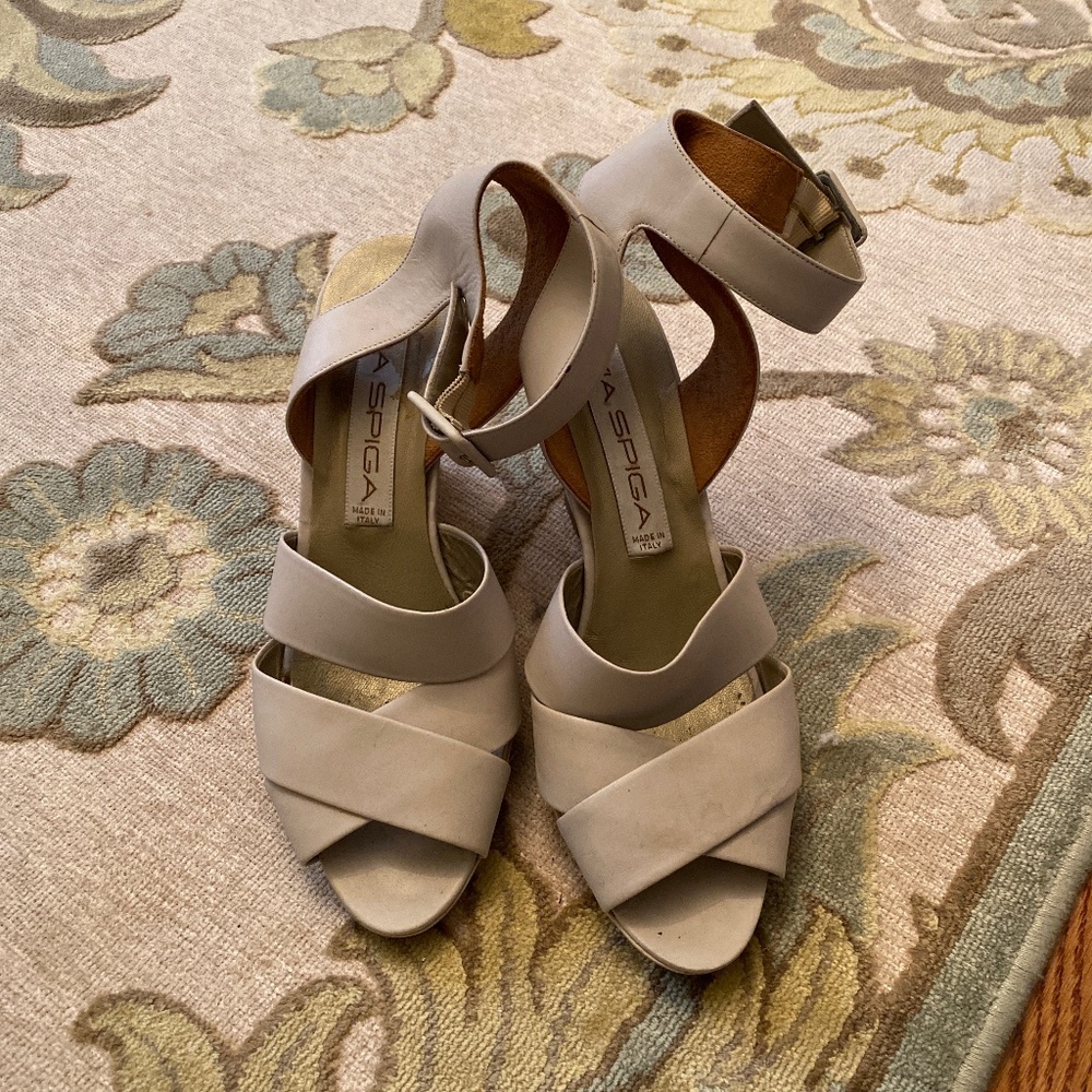 Via Spiga wedge sandals